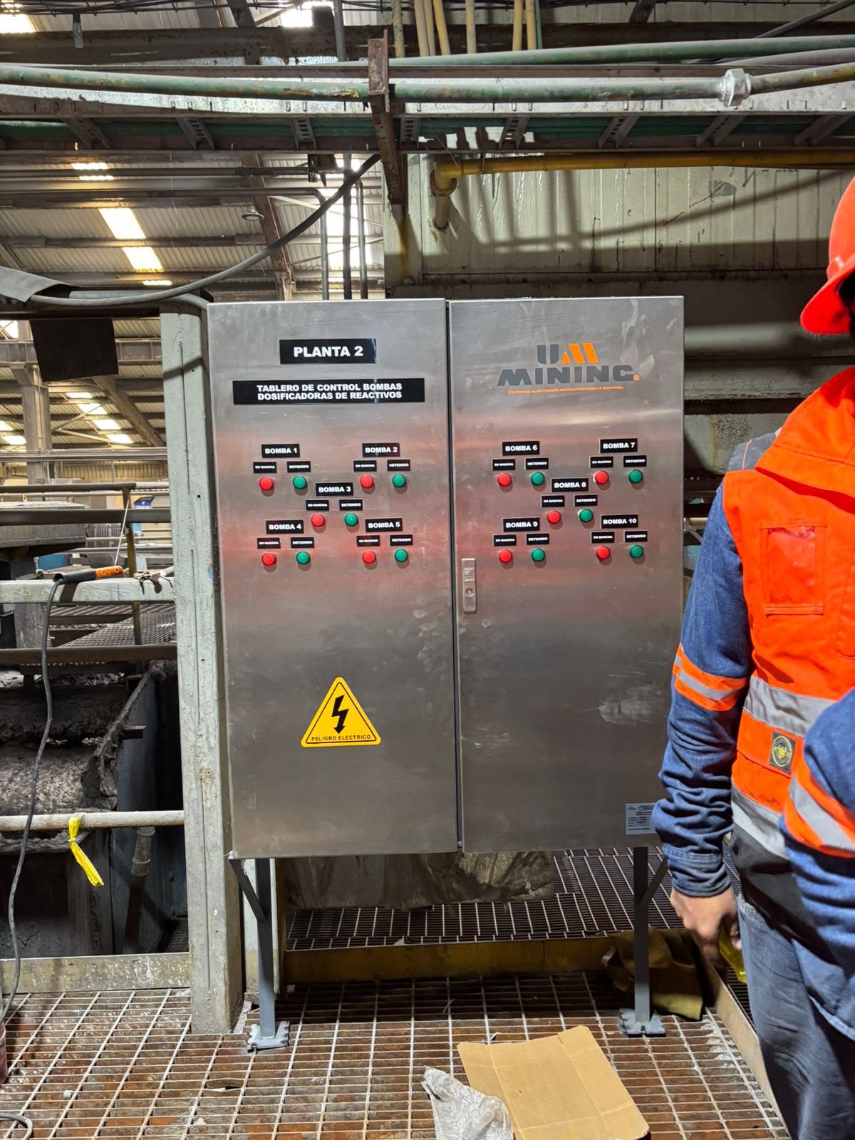 Actividad del equipo UM MINING en campo